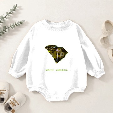Discover South Carolina Baby Romper Sweatshirts