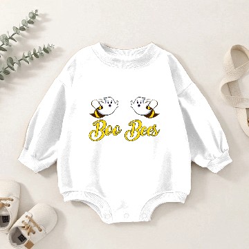 Discover Boo Bees Baby Romper Sweatshirts