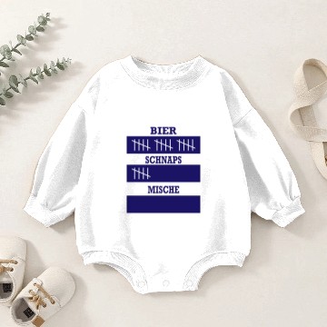 Discover Beer liquor mix party gift Baby Romper Sweatshirts