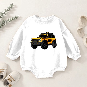 Discover New Ford Bronco Baby Romper Sweatshirts