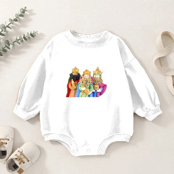 Discover Three Kings Day Baby Romper Sweatshirts