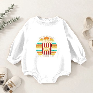Discover Popcorn day special 2021 Baby Romper Sweatshirts