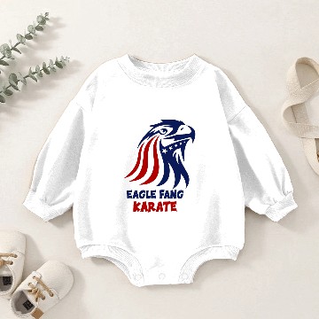 Discover eagle fang karate Baby Romper Sweatshirts