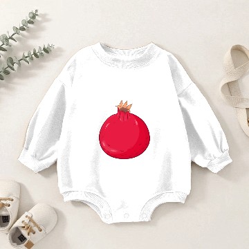 Discover Pomegranate Baby Romper Sweatshirts