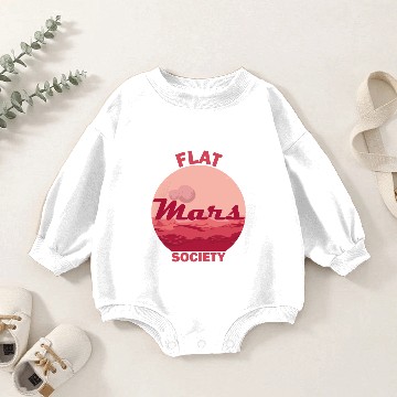 Discover Flat mars society Baby Romper Sweatshirts
