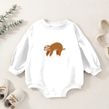 Discover Official sleep Baby Romper Sweatshirts Sloth