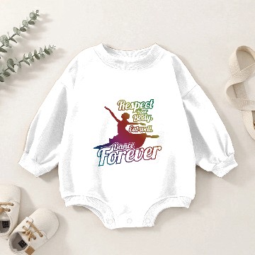 Discover Ballet dancer Ballerina Designe dancer Baby Romper Sweatshirts