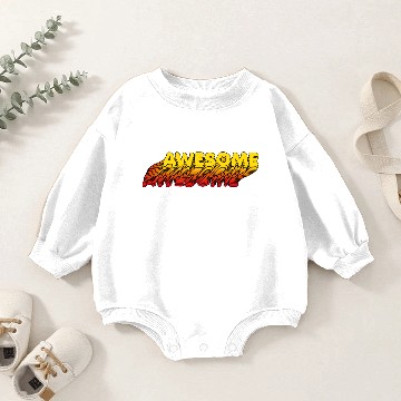 Discover Awesomeness with a awesomely multi layered Baby Romper Sweatshirts