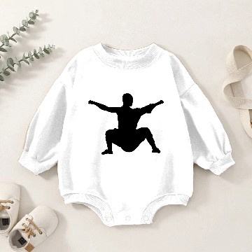 Discover Kung fu shaolin monk Baby Romper Sweatshirts