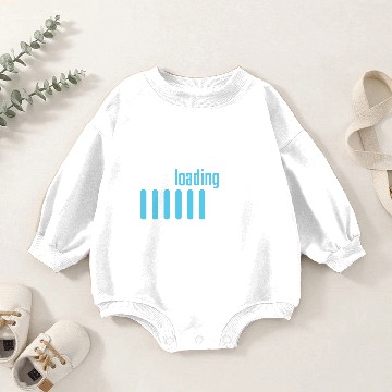 Discover Dad joke loading Baby Romper Sweatshirts