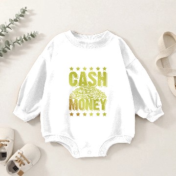 Discover Cash Money Money Baby Romper Sweatshirts