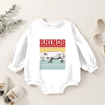 Discover RHINOS Baby Romper Sweatshirts
