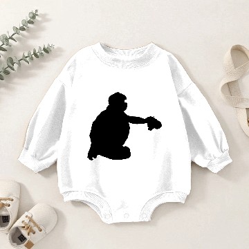 Discover Baseball catcher Baby Romper Sweatshirts