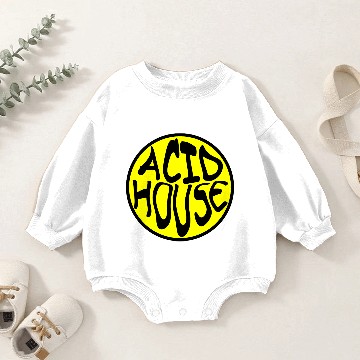 Discover Acid House Baby Romper Sweatshirts