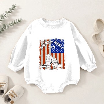 Discover Chucks And Pearls Baby Romper Sweatshirts