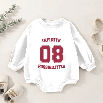 Discover No Boundaries Baby Romper Sweatshirts