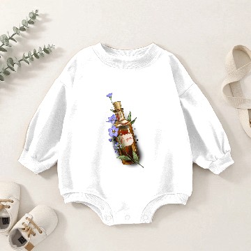 Discover Poison bottle Baby Romper Sweatshirts