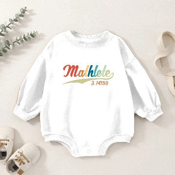Discover Mathlete - Mathematics Teacher - Math Pi Day Gift Baby Romper Sweatshirts