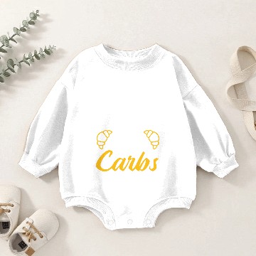 Discover Baker baking bread carbohydrates croissant Baby Romper Sweatshirts