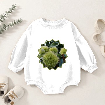 Discover CHESTNUTS...young Nuts Baby Romper Sweatshirts
