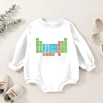 Discover Marching Band Periodic Table of Band Texting Eleme Baby Romper Sweatshirts
