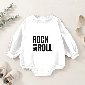 Discover Rock And Roll Baby Romper Sweatshirts