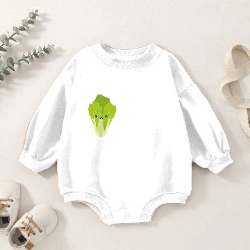 Discover Lettuce Romaine Calm Baby Romper Sweatshirts