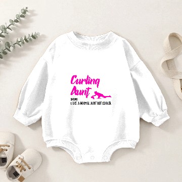 Discover curling aunt Baby Romper Sweatshirts