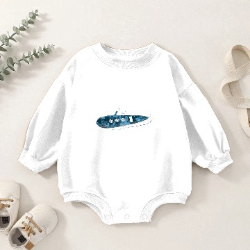 Discover Submarine Camouflage Submarine Baby Romper Sweatshirts