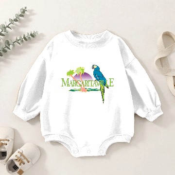 Discover Margaritaville Parrot Baby Romper Sweatshirts