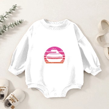 Discover Curling grandma Baby Romper Sweatshirts