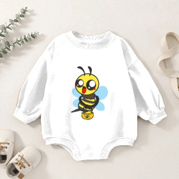 Discover Honey Bee Baby Romper Sweatshirts