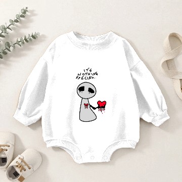 Discover Heart Ripped Out Baby Romper Sweatshirts