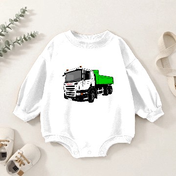 Discover Dump truck - Tipper truck Baby Romper Sweatshirts