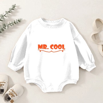 Discover Mr.Cool Baby Romper Sweatshirts