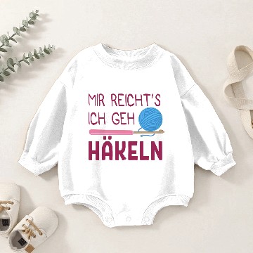 Discover Crochet hobby needlework wool gift Baby Romper Sweatshirts