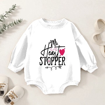 Discover Mr heart stopper Baby Romper Sweatshirts