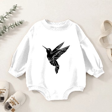 Discover Seagull Geometric Baby Romper Sweatshirts