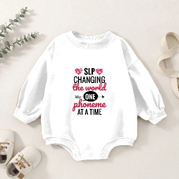 Discover Speech Language Pathologist | SLP Speech Therapist Baby Romper Sweatshirts