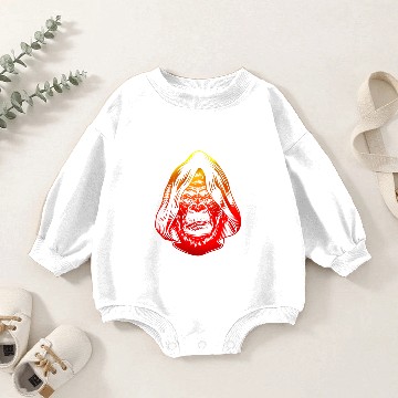 Discover Gorilla MONKEY King Kong Baby Romper Sweatshirts