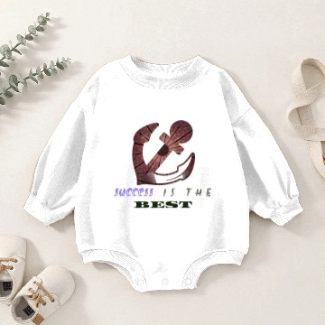 Discover Solid Design Baby Romper Sweatshirts
