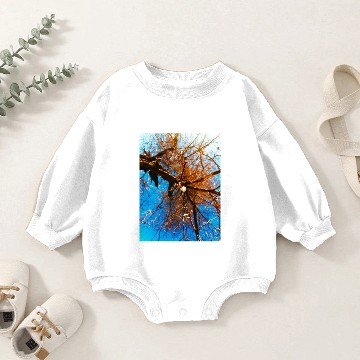 Discover Sky flowers Baby Romper Sweatshirts