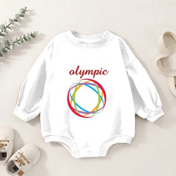 Discover Olympic Logo design Baby Romper Sweatshirts