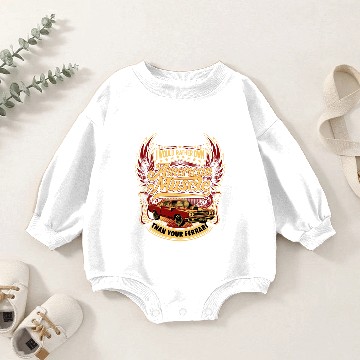 Discover American Muscle Baby Romper Sweatshirts