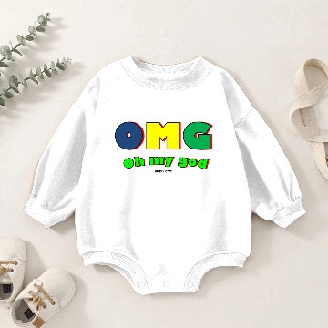 Discover OMG Oh my god Baby Romper Sweatshirts