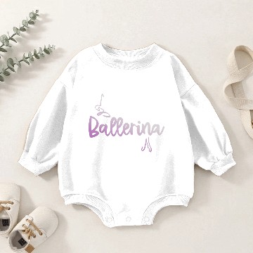 Discover BALLERINA SOULLETTER | Ballet Dancer Tutu Dance Baby Romper Sweatshirts