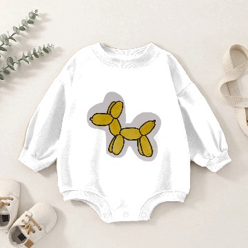 Discover dog balloon Baby Romper Sweatshirts