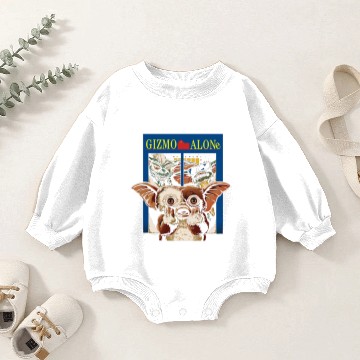 Discover Gizmo Alone Baby Romper Sweatshirts