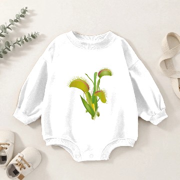 Discover Venus flytrap a fascinating houseplant Baby Romper Sweatshirts