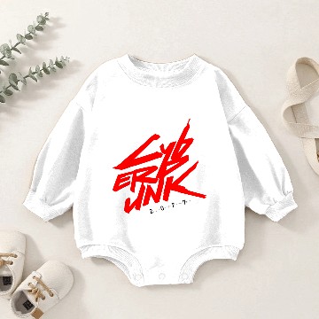 Discover Cyberpunk 2077 Baby Romper Sweatshirts